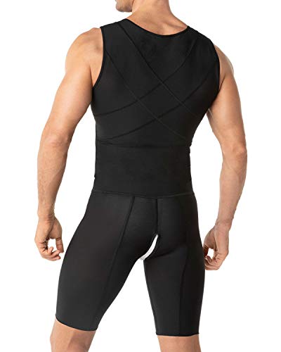 Leo Full Shaper Compression Tummy Control Bodysuit -Post Surgical Shapewear for Men2