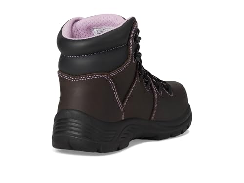 Image of Avenger Work Boots Framer CT for Women - Leather Upper - Textile Lining - PU Insole - Lenzi Plate Brown 4 D - Wide