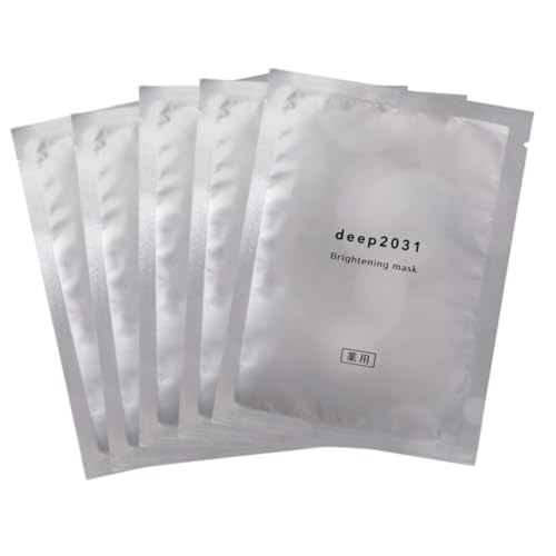 【公式】ドクターリセラ deep2031 ブライトニングマスク (5枚入り)【医薬部外品】 ナイアシンアミド 美白 くすみ シミ シワ改善 保湿 潤い ハリ 無添加 低刺激 敏感肌 エイジングケア シートマスク 女性 メンズ