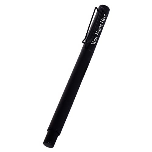 Image of Roshfort Luxury ball Pen - Customized Personalized Ballpoint Pen | Black & Maroon | Stylish Designs | Engrave Your Name SEND DETAIL WHATSAPP +91 9631056748