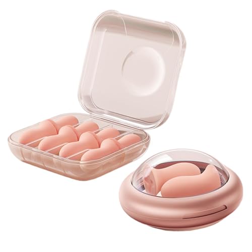Noise Cancelling Ear Plugs - Ear Plugs For Sleeping | Sound Blocking Earplugs | Studying Earplugs For Light Sleepers Students Mu