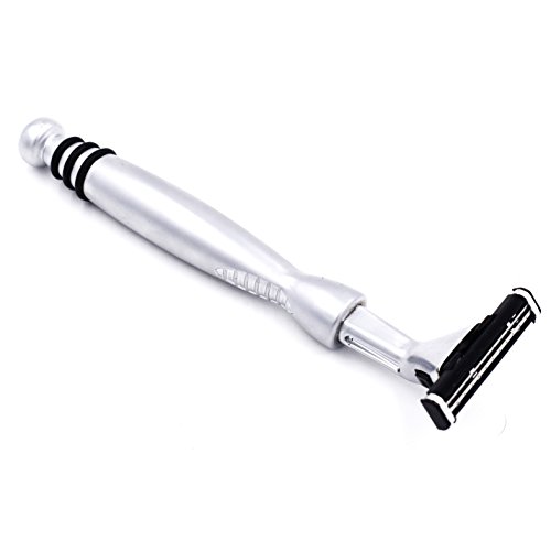 Taconic Shave\'s Heavyweight Chrome Gillette Sensor Compatible Razor - One Razor Blade Included