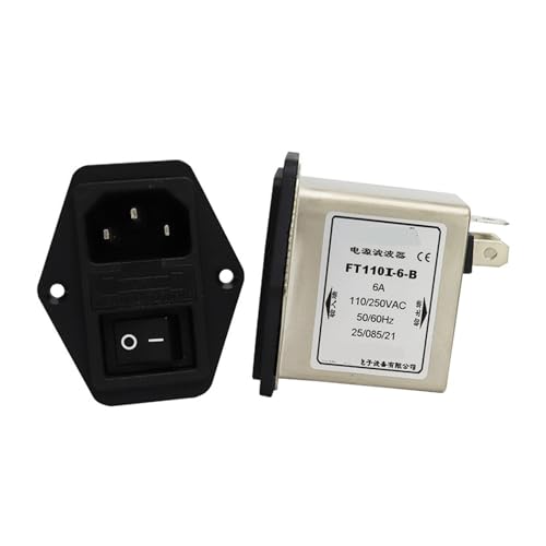 Filtro con fusible para estaciones de trabajo y toma interruptor 220V de ordenador 4