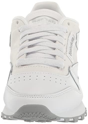 Image of Reebok Unisex-Adult Classic Leather Sneakers for Women - Black Or White Tennis Shoes Womens Size 5 to 11 Legacy