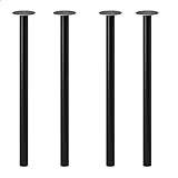 Ikea ADILS Beine in schwarz; (70cm); 4 Stück