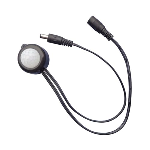 Détecteur de mouvement LED 12V pour l'éclairage automatique de dressing et couloir DC5V-24V