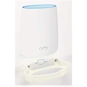 Muursteun Muurbeugel Compatibel Met De Netgear Orbi RBS20 & RBR20 & RBK20 voor WIFI Mesh Systeem (Wit)