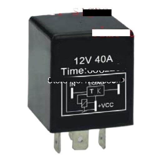 Relais temporisé automobile 12V SPDT 30A temporisation 10 minutes YS020