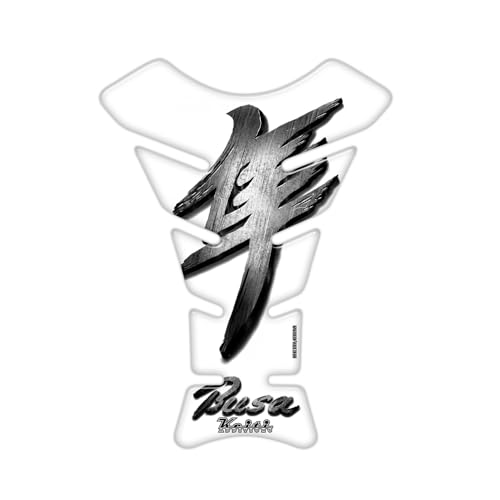 Keiti バイク用タンクパッド クリア シルバー 隼(ハヤブサ)対応・傷防止