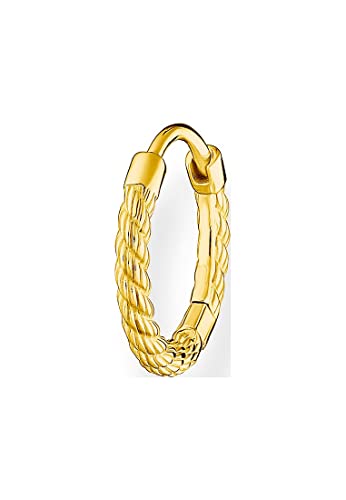 Boucle d'oreille créole unique Thomas Sabo en argent sterling 925