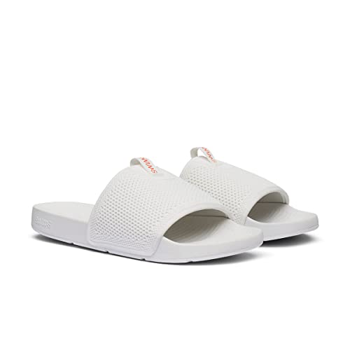 Image of SWIMS Cabana Knit Slide Sandals for Men, Lightweight Breathable Knit Upper, Molded EVA Footbed, Rubber Outsole Traction, Slip-On Open Toe Casual Shower Pool Slide