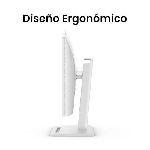 Image of BenQ GW2790QT Coding Monitor, 27 Inch (68.58 cm), IPS, 2K QHD 2560x1440, 75Hz, White, USB-C 65W PD, Coding Mode, 99% sRGB, Daisy Chain, Height Adjust, Noise Filter Speakers, HDMI, DP, USB Hub Monitor