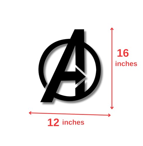 Image of TWIGGY Superhero MDF Wall Decor Art for Home, Office, or Gaming Room, Gift, Anime (pack of 1 | The Avengers)