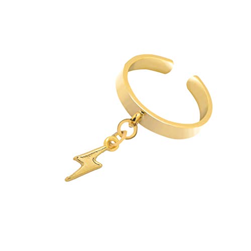 Image of Spinningdaisy Dangling Mighty Tiny Charm Adjustable Ring