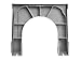 Lionel Railroad Tunnel Portal Structures (2-Pack), Model Train Tunnel Accessories with Realistic Brick Design, Train Layout Scenery for Model Railroads, Ages 14+