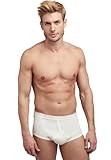 100% Baumwolle Jockey Classic Cotton Rib Y-Front Brief in Off-White