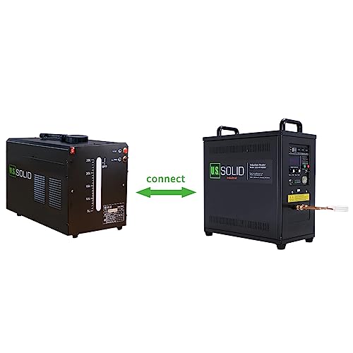 Image of 15 KW High Frequency Induction Heater and 25L TIG Water Cooler