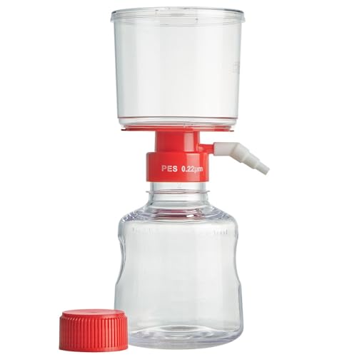 Image of Diamond PureFlow Vacuum Filter System, 500mL, PES Membrane, 0.22μm Porosity, STERILE, Individually Wrapped, 12 /Case