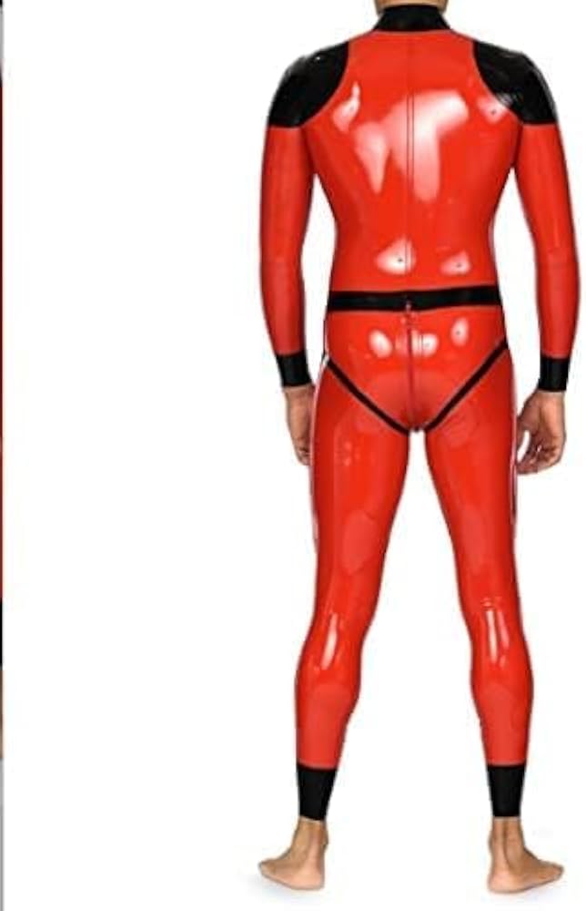 Amazon.co.jp: [MINUSE] ラテックスラバーフェチメンズスーツキャット