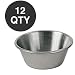 Stainless Steel Sauce and Condiment Cups, Set of 12