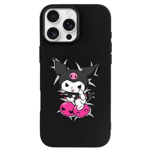 �N���~ �}�C�����f�B iPhone16ProMax�Ή��P�[�X �ϏՌ� TPU ���^ �A�C�t�H��16Pro Max�J�o�[ �y�� ���菝�h�~ �X�}�z�P�[�X �l�C �L�����N�^�[ Case