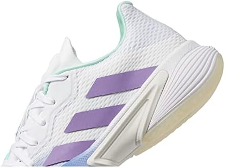 adidas Women's Barricade Sneaker, Lucid Blue/Violet Fusion/Pulse Mint, 9 | Image 4