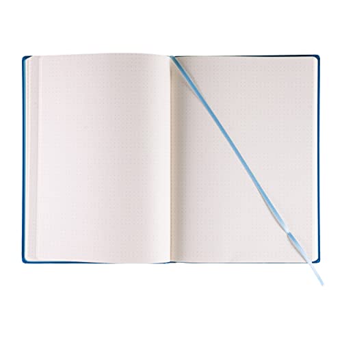 Carnet Fabriano Ispira A5 pointillé rigide prestige bleu royal - 3
