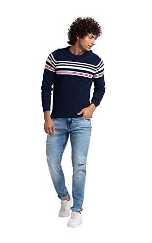 Image of Spykar Men's Rover Regular Fit Mid Rise Casual Jeans
