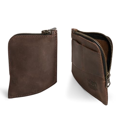 Hide & Drink, EDC Pocket Wallet, Curved Cash Organizer, Slim Front Card Holder, Money Clip, Full Grain Leather, Handmade Travel Accessories4