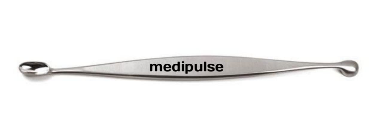 Medipulse Surgical Scoop Stainless Steel Double Ended 6 Inch Pack of 1 pc) silver (B-186) (B09L7WTQ44) Amazon Price History, Amazon Price Tracker