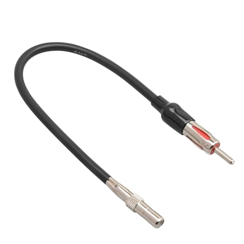 Anina Replacement for 2006-2014 GM Chevrolet GMC Cadillac Pontiac Radio Antenna Adapter Male Plug Cable Connector to Install Aftermarket Radio Stereo