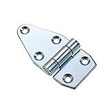 Mechanical Precision Casting High Strength 304 Stainless Steel Industrial Heavy Equipment Thickened Hinge 1Pcs (Color : Iron)