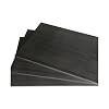 5pcs 100x100mm Graphite Sheet High Purity Graphite Plate High Strength Graphite Eletrode Plate Corrosion Resistant (Size : 100x100x5mm 5pcs)
