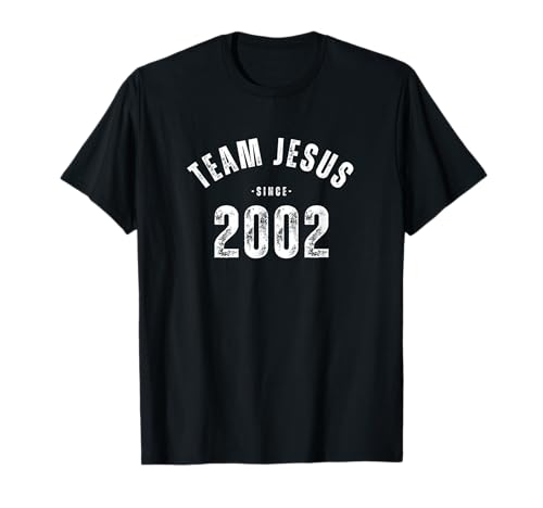 Team Jesus depuis 2002 Groupe biblique religieux Christian Faith T-Shirt