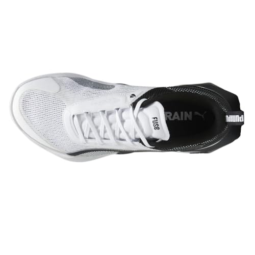 PUMA Womens Fuse 3.0 Training Sneakers Shoes - Black, White - Size 8 M4