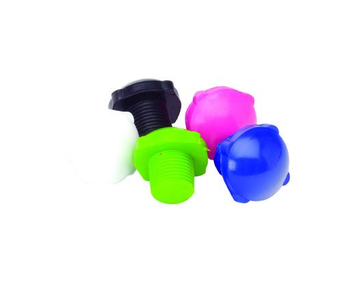 Sure-Grip Fo-Mac Bulk Jam Skate Toe Plug (Pink, 5/16)