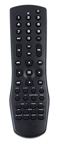 New Vr1 Replace Remote Control Fit For Vizio Tv Vx52L Vx42L Vw42L Vw37L Vw26L Vw22L Vu42L Vs42L Va26L Va22L Va220E Va19L L42 L37 L32 Gv47L Gv46L Gv42L
