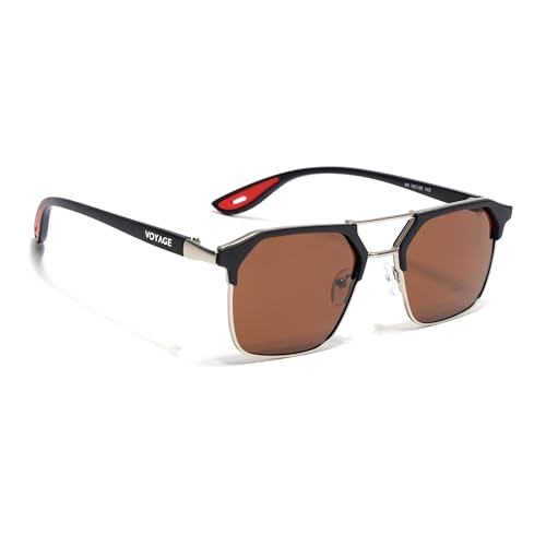 Image of Voyage Square Polarized Sunglasses for Men & Women
