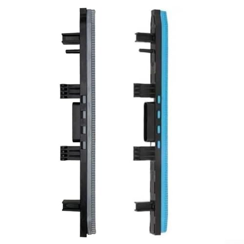 wenyouya Para Karcher FC BR Series Scrape Strip (4.777-008.0) - Compatible con BR 30/4C, PRO BR 400 - Rascador de goma dual (azul+negro) para limpieza de pisos de baldosas/piedra/madera