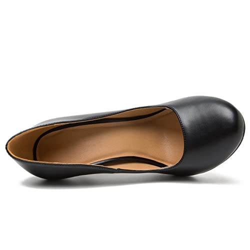 Women's High Heels 14cm Stilettos Court Shoes Patent Leather Round Toe Sandals Pumps Sexy Slip On Pump Formal Occasion Office Evening Party2