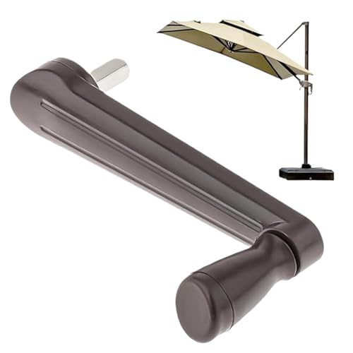 Eventerde Pièces Détachées pour Parapluie de Terrasse, Manivelle Pour Store Extérieur, Accessoires Légers Pour Toile Avec Manivelle Compacte Terrasse Jardin Plage – vue 7
