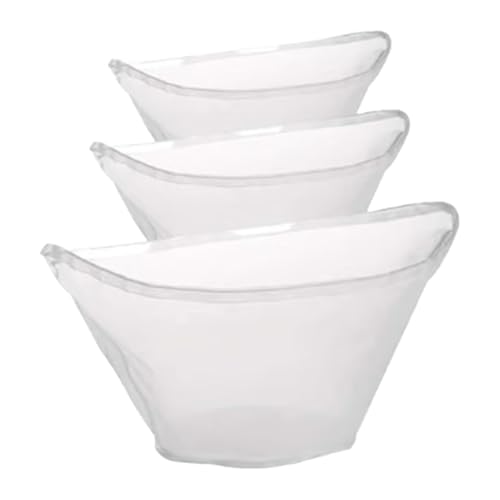 Bolsas de filtro para colar | Filtro de nailon reutilizable con cordón – de tela de queso, colador de alimentos, para bebidas, de yogur, café, té, rellenos de albóndigas