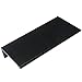Laurey 96220 - 4 Inch Overall Edge Pull for Cabinet Doors and Drawer Fronts - Matte Black - Pack of 10