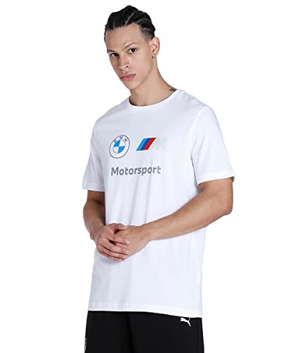 PUMA Camiseta con Logotipo Hombre BMW M Motorsport ESS L White
