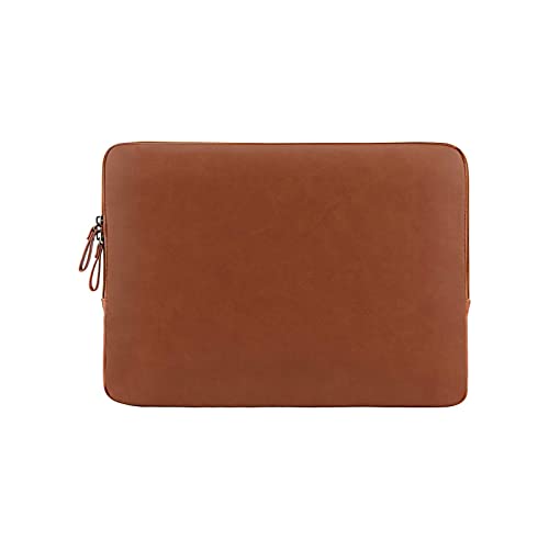 Mosiso MO-13-LEATHER-SLEEVE-DNWBR Laptop Sleeve Bag Compatible With Macbook Air/Pro, 13-13.3 Inch Notebook, Compatible With Macbook Pro 14 Inch 2024-2021 M3 M2 M1, Pu Leather Padded Bag Waterproof Case thumb #4