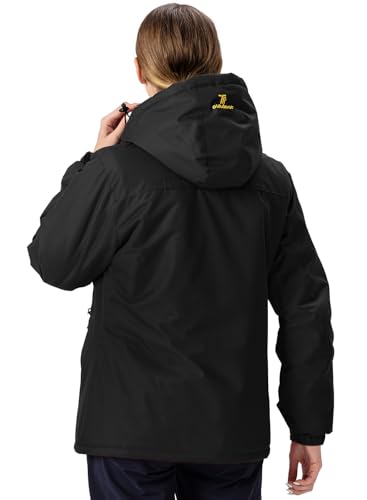 YSENTO レディース防寒アウター ブラック M