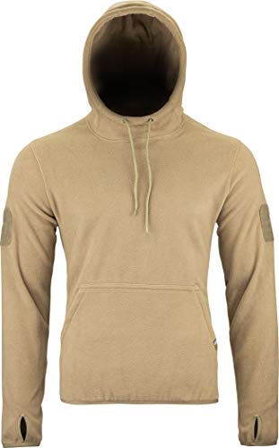 Viper TACTICAL - Sweatshirt à Capuche - pour Homme - en Polaire - Coyote - M