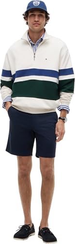 Tommy Hilfiger Herren Chino Shorts Dover Twill aus Baumwolle mit Stretch, Blau (Desert Sky), 38W – Ansicht 4