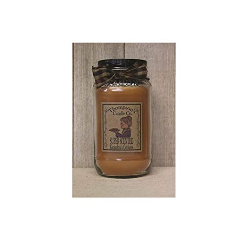Thompson's Candle Gclm Grandma's Cookies Large Mason Jar Scented Candle, 20 Oz #TOP2