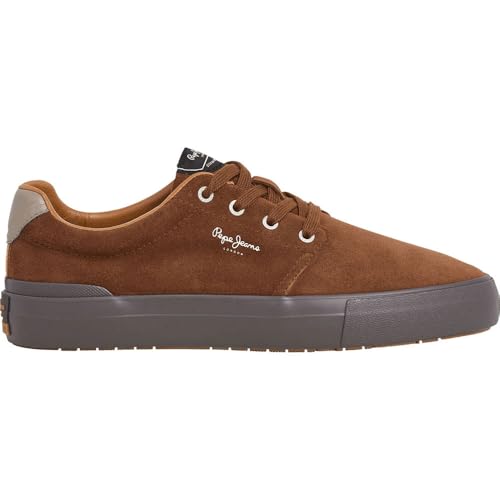 Pepe Jeans Ben Casual M, Sneak Hombre, Brown, 43 EU